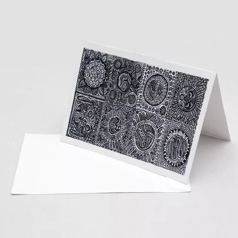 Illu-gination (Tri-Face) Greeting Card Illu-gination (Tri-Face) Greeting Card