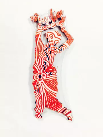 Enigma Indian Dancer Fridge Magnet Enigma Indian Dancer Fridge Magnet