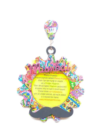 FRAMAGNETO COLORISMA Art Frame WITH MOUSTACHE - mumbai FRAMAGNETO COLORISMA Art Frame WITH MOUSTACHE - mumbai