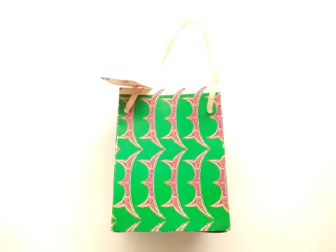 Festive Green Gift Bag - Small Festive Green Gift Bag - Small