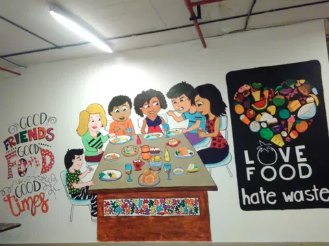LOVE FOOD HATE WASTE MURAL (CURRENT WORK) LOVE FOOD HATE WASTE MURAL (CURRENT WORK)