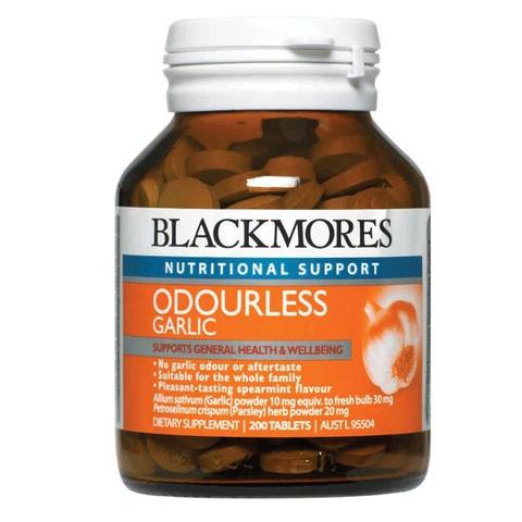 Blackmores Odourless Garlic 200 Blackmores Odourless Garlic 200