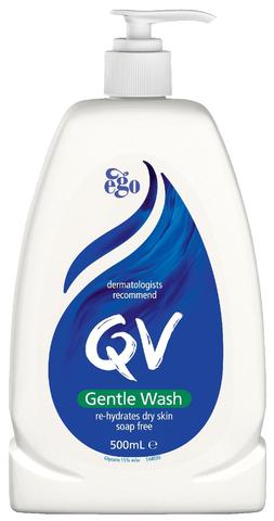 Ego QV Wash 500mL Pump Pack Ego QV Wash 500mL Pump Pack