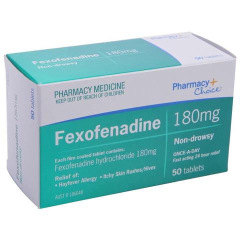 Fexofanadine 180mg 30 Fexofanadine 180mg 30