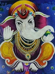 Quilled Ganesha A Quilled Ganesha A