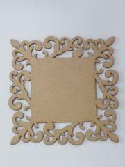Diya Plate SQURE CURVE 4x4 Diya Plate SQURE CURVE 4x4
