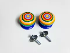Sky-Rainbow Knobs - Set of 2