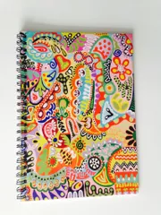 [SOLD] Spiral Notebook - Colorama