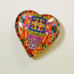 I have a BIG HEART Glass Pendant