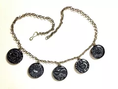 Chimera - Monochrome Circlets Necklace