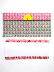 Lakshmi Padam Gift Envelopes and Card - white 2