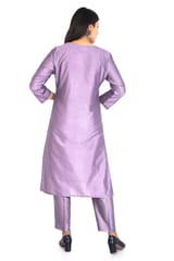 Ekaja Light Purple PS Cotton Kurta with Pant