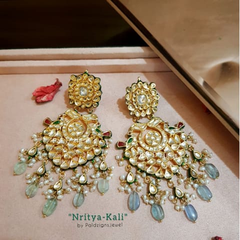 Nritya-Kali Kundan Earings