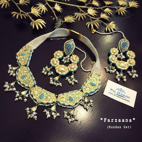 Farzaana Kundan Set Farzaana Kundan Set