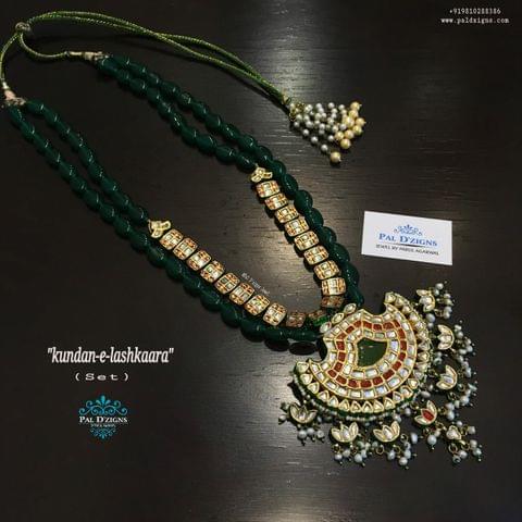 Kundan-e-lashkaara Set Kundan-e-lashkaara Set