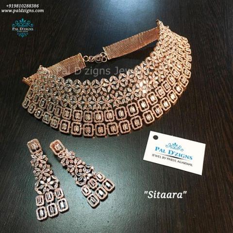 Sitaara Choker Diamond Set Sitaara Choker Diamond Set