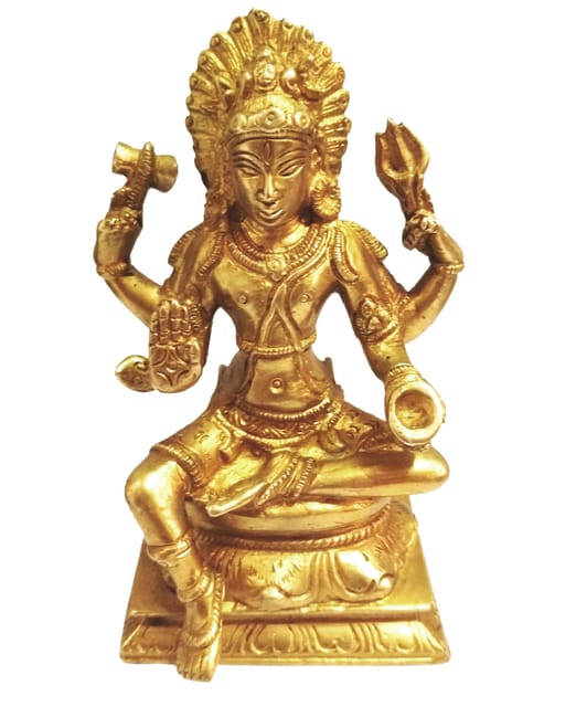 Brass Statue Arulmigu Mariamman Goddess Shakthi Devi 10840