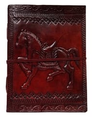 Leather Journal Royal Horse: Vintage Design Diary Notebook (15175)