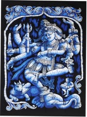 Cotton Wall Poster Kali Mahakali: Spiritual Hanging Unframed Sheet (20081)
