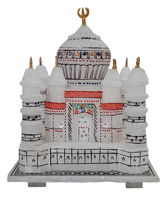 Marble Taj Mahal: Symbol of Eternal Love, A Wonder of the Modern World (12014A)