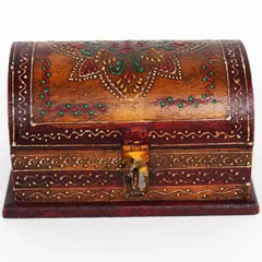 Festive Wooden Gift Box,Brown (fb01)