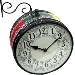 Double sided wall mounted Railwy Clock Clock76
