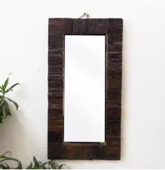 Sleeper Wood Mirror Frame - (15"x29")