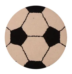 Football Door Mat: Thick, Soft, Non-skid Floor Carpet Rug (11312)