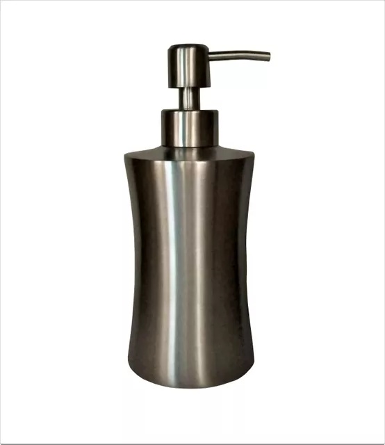 Metallic Dispenser for Liquid Soaps or Lotions (11523)