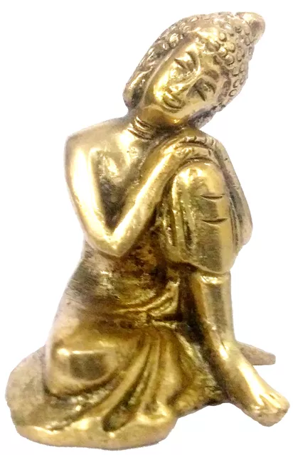 Brass Idol Resting Buddha (11947)