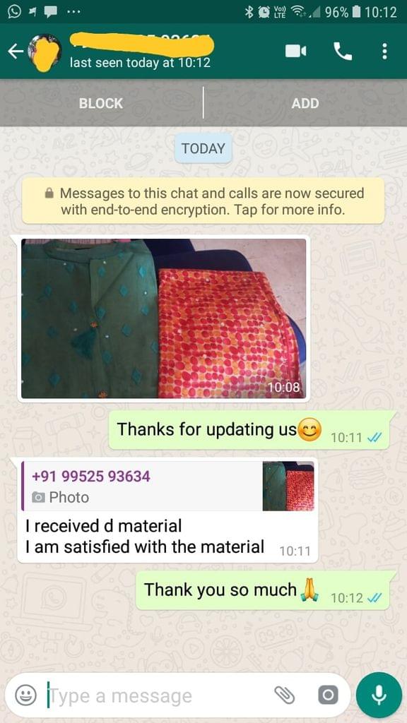 I received the material. I am satisfied with the material..  - Reviewed on 25-Jan-2019