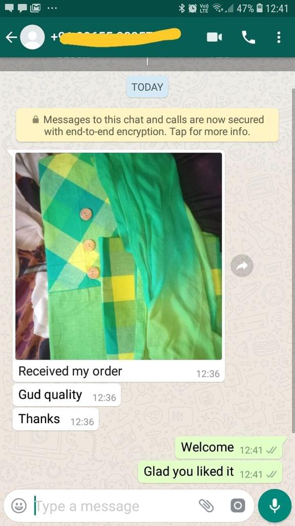 Received my order.. Good quality... Thank you. - Reviewed on 21-Feb-2019