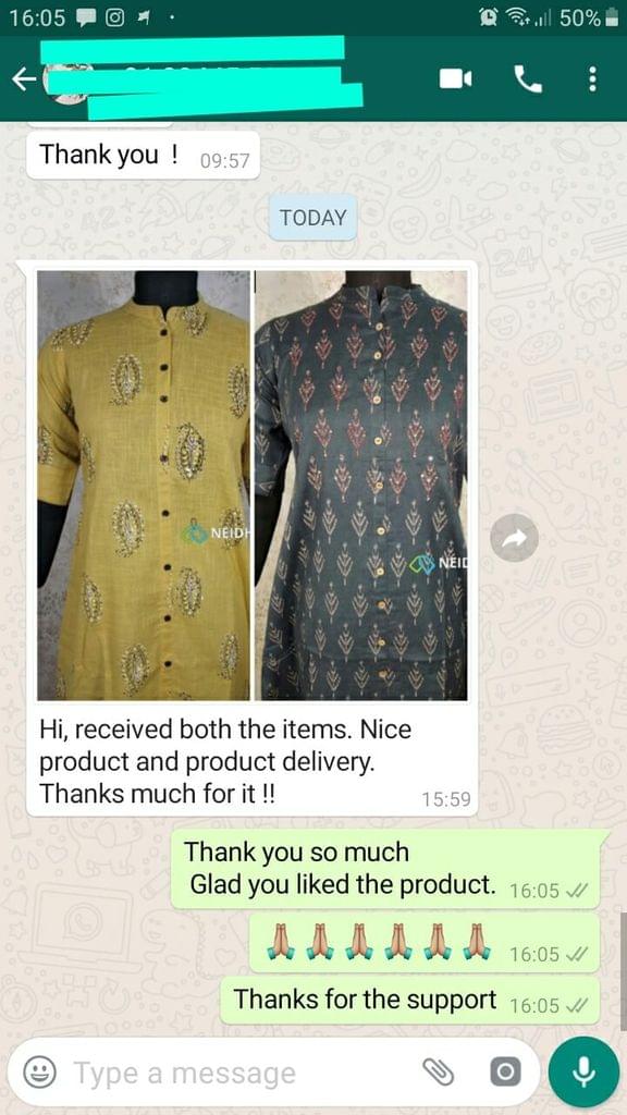 Received both the items. Nice product and product delivery. Thanks much for it. -Reviewed on 18-Sep-2019