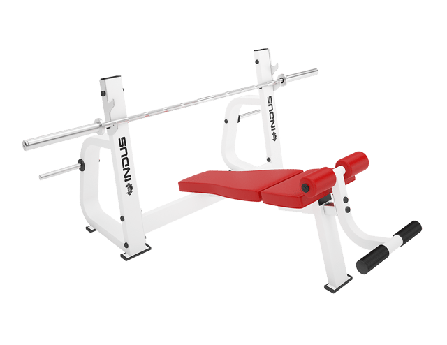 DECLINE BENCH WITH RACK (IBRC 3)