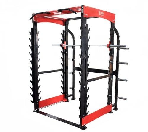 3D Smith Machine with additional rack