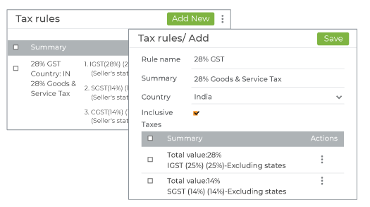 Tax Rule Engine