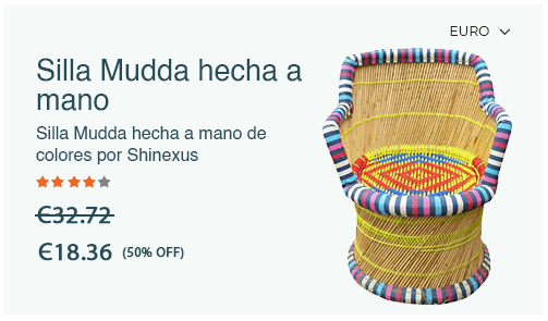 A multilingual online handicraft store built with StoreHippo ecommerce platform.