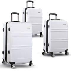 3pc Luggage Set 20, 24 and 28"- White