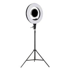 5800 Lumens Ring Light with Stand Black
