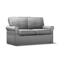 2-seater Fabric Sofa Bed Grey