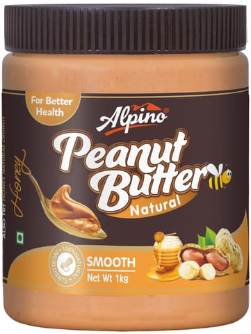 Alpino Natural Honey Peanut Butter Smooth (Gluten Free / Non-GMO)