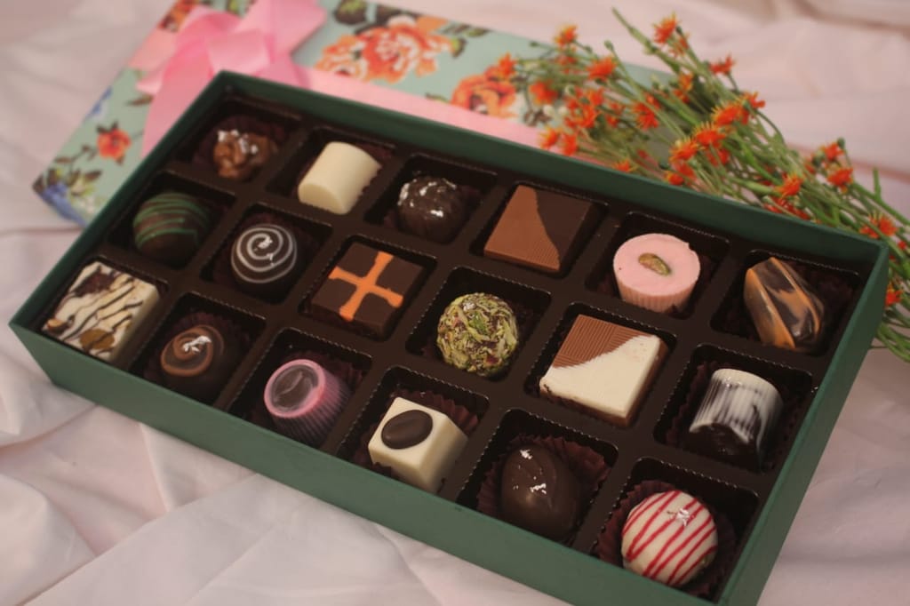 Sweet Floral Chocolates