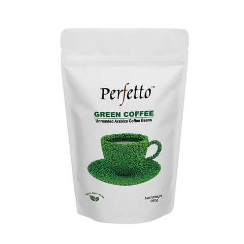 Arabica Cherry AAA 400g Pouch | Perfetto Green Coffee Beans