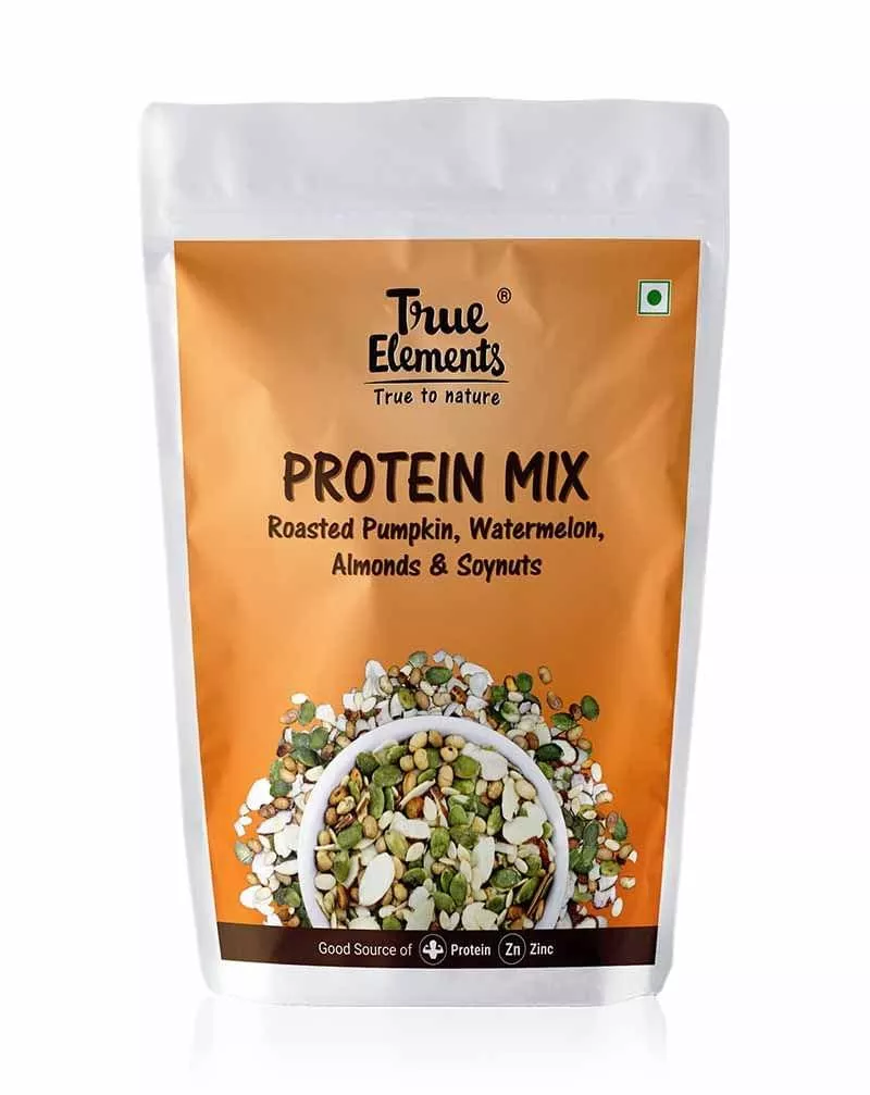 Protein Mix,Roasted Pumpkin Watermelon Almonds and SOYA Nuts, Veg Protein Seeds