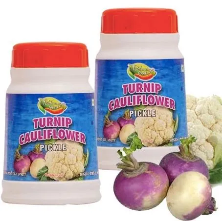 Turnip-Cauliflower Pickle (Sweet)