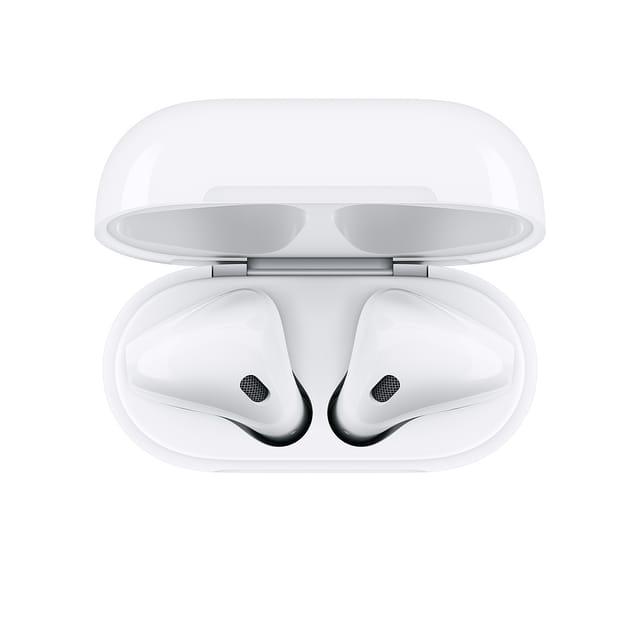 AIRPODS WITH WIRELESS CHARGING CASE
