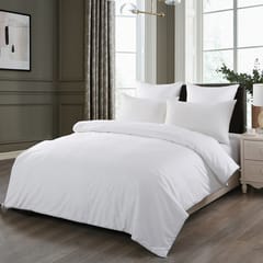 (KING)Royal Comfort 100% Silk Filled Eco-Lux Quilt 300GSM With 100% Cotton Cover - King - White (KING)Royal Comfort 100% Silk Filled Eco-Lux Quilt 300GSM With 100% Cotton Cover - King - White