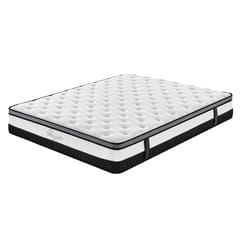 (SINGLE) Osteopedic Euro Top Mattress Pocket Spring Medium Firm Hybrid Design Bed 30CM - White