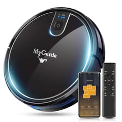 MyGenie XSonic Wifi Pro Robotic Vacuuum Cleaner Carpet Wet Dry Mopping Black MyGenie XSonic Wifi Pro Robotic Vacuuum Cleaner Carpet Wet Dry Mopping Black
