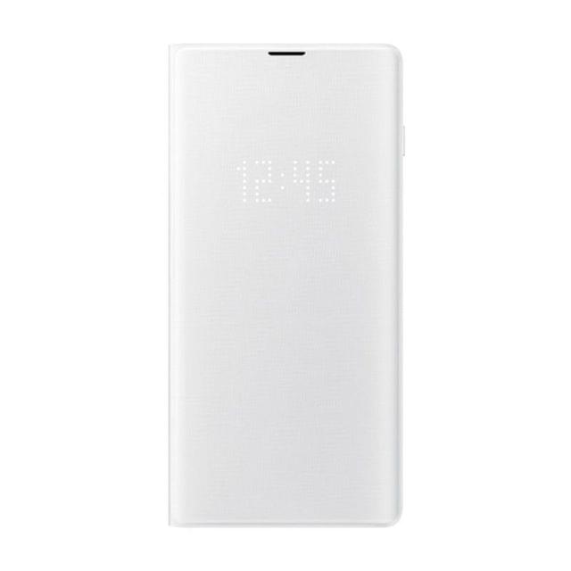 Samsung Galaxy S10+ Plus LED View Wallet Cover - White